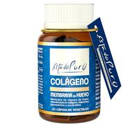 Membrana de Huevo Estado Puro - Colágeno Vegetariano Ovomet - Fuente Natural de Colágeno, Ácido Hialurónico, Elastina, Glucosamina, Condroitina - 30 Cápsulas Vegetales de Tongil