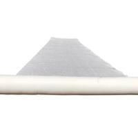 Membrana de tela resistente para suelos - Barrera antihierbas de 5 oz para jardiuelos - Barrera antihierbas de 5 oz para jardines y estabilización de caminos de acceso (Blanco, 1,5 m x 90 m)