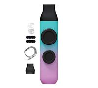 Membrana flauta - Kazoos Metal Portátil Doble Membrana | Doble Membranas con Cordón Sala Clase Reunión Navidad Niños Juego Grupo Práctica Cumpleaños Cursos Música