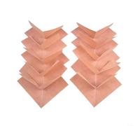 Membrana impermeable para esquina de ducha para bañera, intersecciones de sala de vapor, paredes húmedas y balcón para aplicaciones de sellado de bordes (10 piezas exteriores)