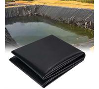 Membrana Impermeable Premium Black Pond Liner para estanques de Bricolaje (de 1 x 6 m a 10 x 12 m) Película para estanques de Peces de 0.15mm Ideal para Jardines acuáticos en el Patio Trase
