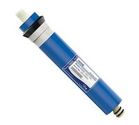 Membrana Osmosis, 75 GPD Membrana de ósmosis Inversa,Filtro de agua de ósmosis inversa de repuesto para el sistema purificador de agua potable de ósmosis inversa bajo el fregadero
