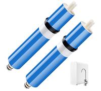 Membrana Osmosis Inversa de 50 Gpd Compatible con Filtros Osmosis Inversa 5 Etapas. Recambio Universal de Membrana para Equipos de Agua Domestica para Tratamiento del TDS