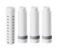 Membrane Solutions Filtro de Repuesto para Botella de Agua Filtro C3, sin BPA, para Camping, Senderismo, Supervivencia, Emergencia(UFx1 + ACFx3)