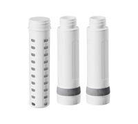 Membrane Solutions Filtro de Repuesto para Botella de Agua Filtro C3, sin BPA, para Camping, Senderismo, Supervivencia, Emergencia(UFx1 + ACFx2)