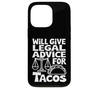 Meme Abogado Martes de Tacos Humor Diseño Carcasa para iPhone 13 Pro