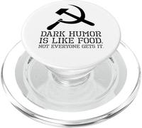 Meme anticomunista - El Humor Oscuro es como la Comida - Sarcástico PopSockets PopGrip para MagSafe