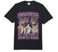 Meme Bootleg de Gato sin diagnosticar Pero Algo no está Bien Comfort Colors Adult Heavyweight T-Shirt