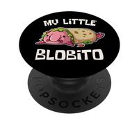 Meme Burrito My Little Blobito Blobfish Lover PopSockets PopGrip Adhesivo