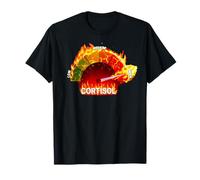 Meme de ansiedad de Nivel de estrés de Pico Alto de cortisol Camiseta