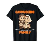 Meme de Brainrot italiano a juego de la familia Cappuccino Assassino Camiseta