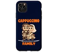 Meme de Brainrot italiano a juego de la familia Cappuccino Assassino Carcasa para iPhone 11 Pro Max