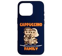 Meme de Brainrot italiano a juego de la familia Cappuccino Assassino Carcasa para iPhone 16 Pro