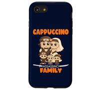 Meme de Brainrot italiano a juego de la familia Cappuccino Assassino Carcasa para iPhone SE (2020) / 7 / 8