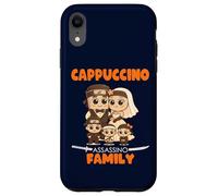 Meme de Brainrot italiano a juego de la familia Cappuccino Assassino Carcasa para iPhone XR