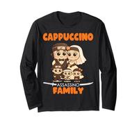 Meme de Brainrot italiano a juego de la familia Cappuccino Assassino Manga Larga