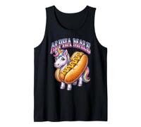 Meme de Comida para Perros Calientes de Unicornio Macho Alfa Camiseta sin Mangas