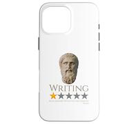 Meme de Filosofía Ateniense Griega Antigua - Platón - Escritura Carcasa para iPhone 16 Pro MAX