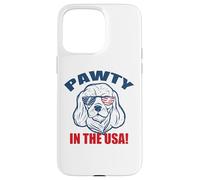 Meme de Gafas de Sol Pawty in The USA Party Basset Hound Carcasa para iPhone 15 Pro MAX