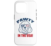 Meme de Gafas de Sol Pawty in The USA Party Basset Hound Carcasa para iPhone 16 Pro