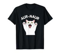 Meme De Gato Gracioso Diciendo AUR Nau Cat Oh No En Acento Australiano Camiseta