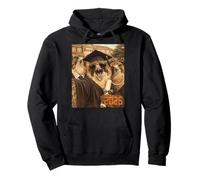 Meme de graduación de Hawks Selfie Senior Class of 2026 Funny Grad Sudadera con Capucha