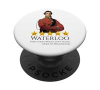 Meme de Historia Inglesa - Batalla de Waterloo - Wellington PopSockets PopGrip Adhesivo