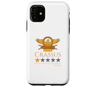 Meme de Historia Romana Antigua - Craso - Espartaco - SPQR Carcasa para iPhone 11