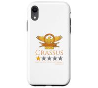 Meme de Historia Romana Antigua - Craso - Espartaco - SPQR Carcasa para iPhone XR