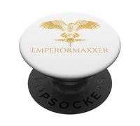 Meme de Historia Romana Antigua - EmperorMAXXER - SPQR Eagle Rome PopSockets PopGrip Adhesivo