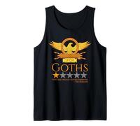 Meme de Historia Romana Antigua - Godos - SPQR Roma tardía Medieval Camiseta sin Mangas