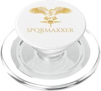 Meme de Historia Romana Antigua - SPQRMAXXER - SPQR Eagle Rome PopSockets PopGrip para MagSafe