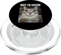 Meme de Humor de Gato con Cabra Soy chivo Meme Divertido de Gato con Cabra PopSockets PopGrip para MagSafe