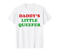 Meme de Humor para Adultos de Daddy'S Little Queefer Funny Queefer Camiseta