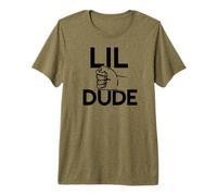 Meme DE Lil Dude Fist Bump Fun Matching Buddies Camiseta Premium