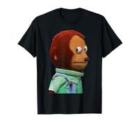 Meme de marioneta de mono de mirada torpe Camiseta