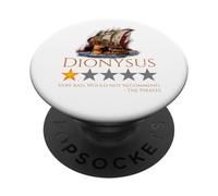 Meme de mitología Griega Antigua - Mito de Dios Dionisio - Piratas PopSockets PopGrip Adhesivo