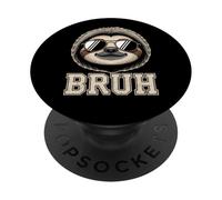 Meme De Perezoso Bruh PopSockets PopGrip Adhesivo