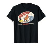 Meme de Shaboingboing de Glizzy Wax Co Retro Toon Hot Dog Surf Camiseta gráfica económica