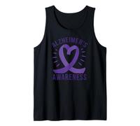 Meme del Paseo de la Cinta púrpura de la Memoria de la Conciencia de Alzheimer Camiseta sin Mangas
