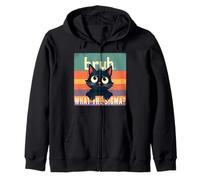 Meme divertido de Bruh Cat What The Sigma, vintage para niños y jóvenes Sudadera con Capucha