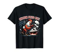 Meme Divertido de Gallo de arroz Frito con Pollo Camiseta