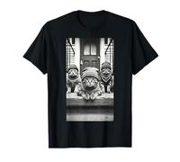 Meme Divertido de Gang of Feral Street Cats 90 Camiseta