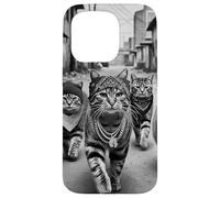 Meme Divertido de Gang of Feral Street Cats 90 Carcasa para iPhone 15 Pro