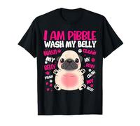 Meme Divertido de «Soy Pibble Dog Puppy Wash Clean My Belly» Camiseta