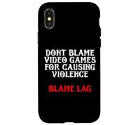 Meme Divertido del Crimen del Videojugador de la Culpa para los Juegos de Deportes electrónicos Carcasa para iPhone X/XS