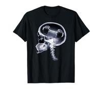 Meme Divertido del Gimnasio del Cerebro de la Barra de Rayos X Camiseta