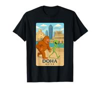 Meme Divertido Doha Qatar Camiseta