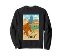 Meme Divertido Doha Qatar Sudadera