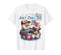 Meme divertido para beber de Just Chill The Fourth Out Camiseta
